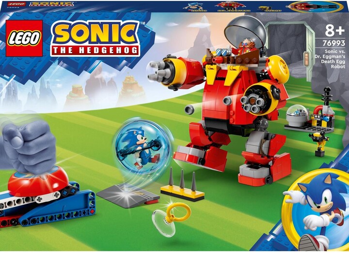Lodër LEGO® Sonic the Hedgehog™ 76993 Sonic vs. Death Egg Robot Dr. Eggmana