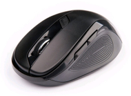 Безжичен глушец C TECH WLM 02, оптички 1600 DPI, 2.4 GHz, црн