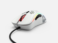 Maus gaming Glorious Model D Minus, RGB, me kabllo, i bardhë matte