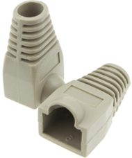 Kapak prizë rrjeti Techly RJ45, 6 mm, set 10 copë, gri