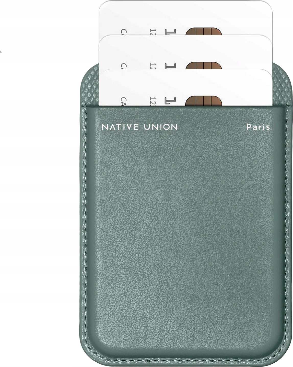 Portofol me MagSafe Native Union RE Classic Card Wallet, deri 3 kartela, Slate Green 2