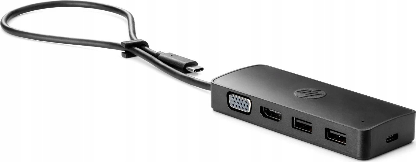 Hub udhëtimi HP USB C Travel Hub G2, 2x USB, HDMI, VGA, gri