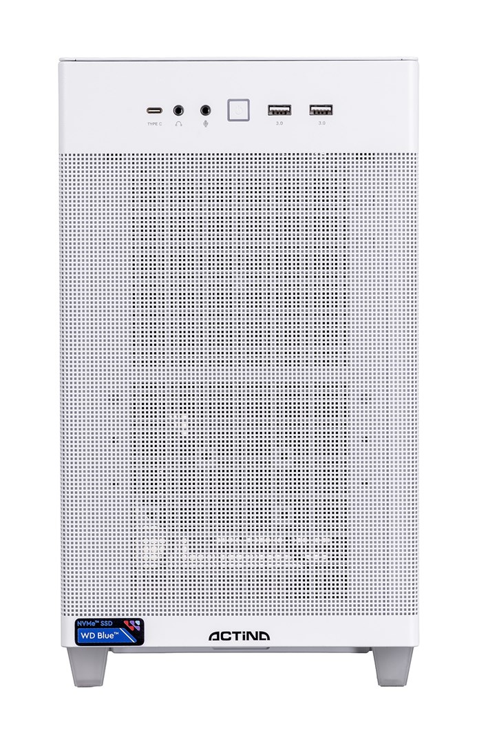 Kompjuter desktop Actina Ryzen 7 8700F, 32GB DDR5, 1TB SSD, RTX 5060 Ti, i bardhë