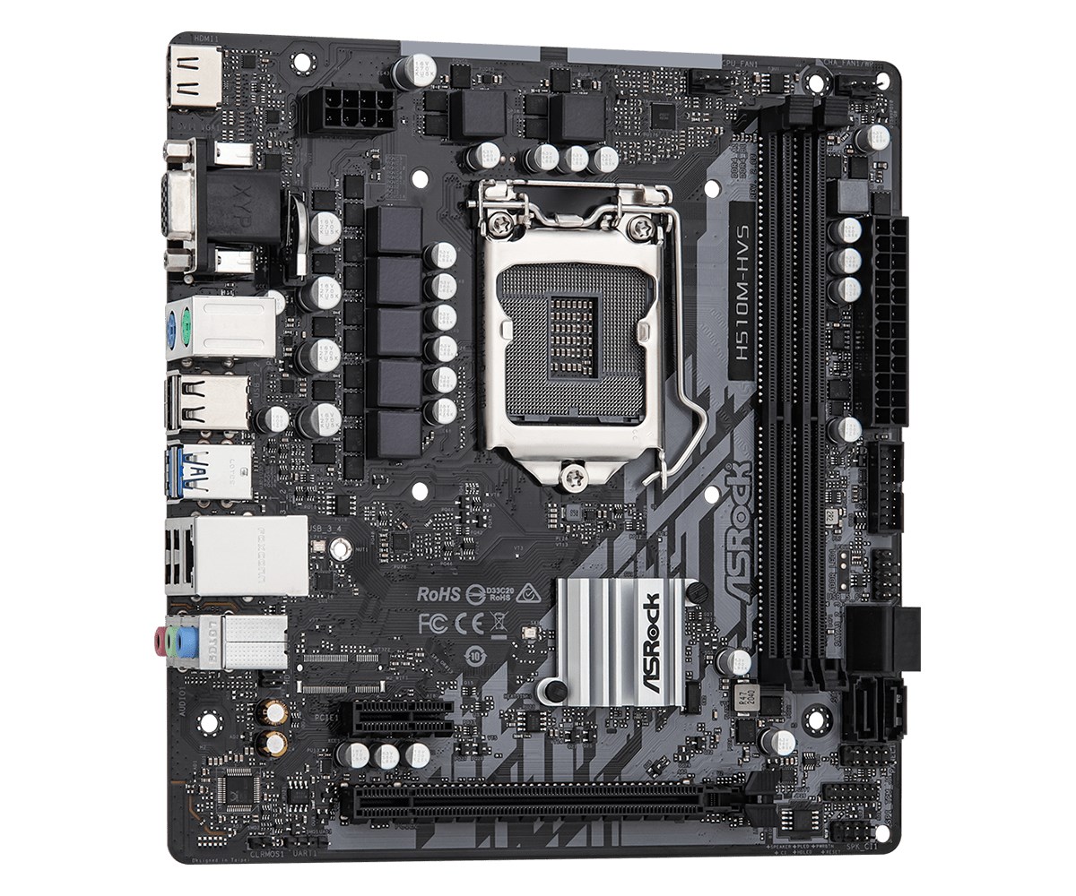 Pllakë amë Asrock H510M-HVS R2.0 - Intel H510