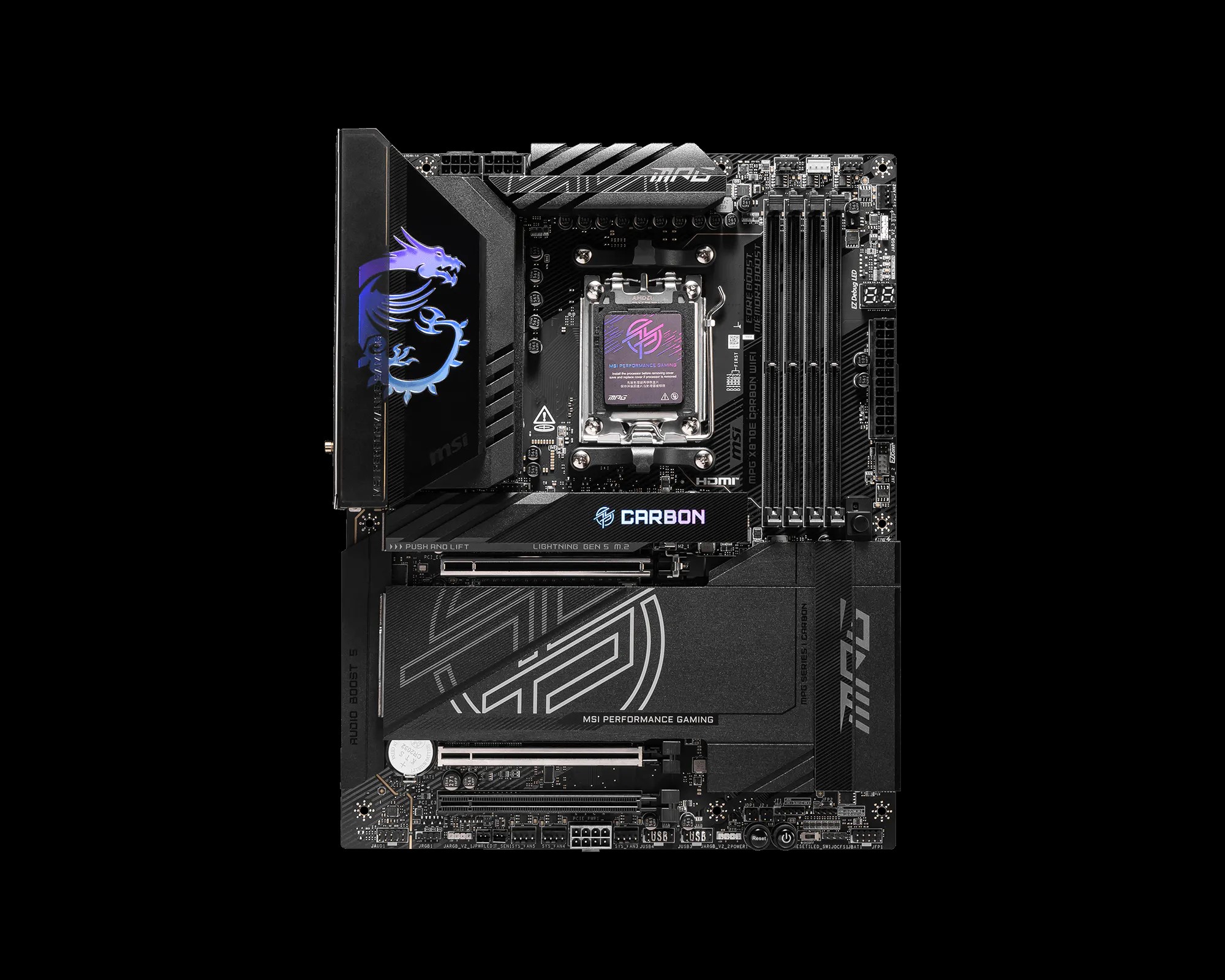 Pllakë amë MSI MPG X870E CARBON WIFI