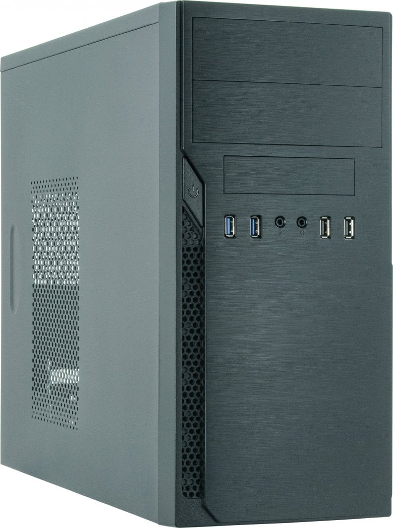 Kuti kompjuteri Chieftec HO-12B-OP, mATX, USB 3.0, e zezë