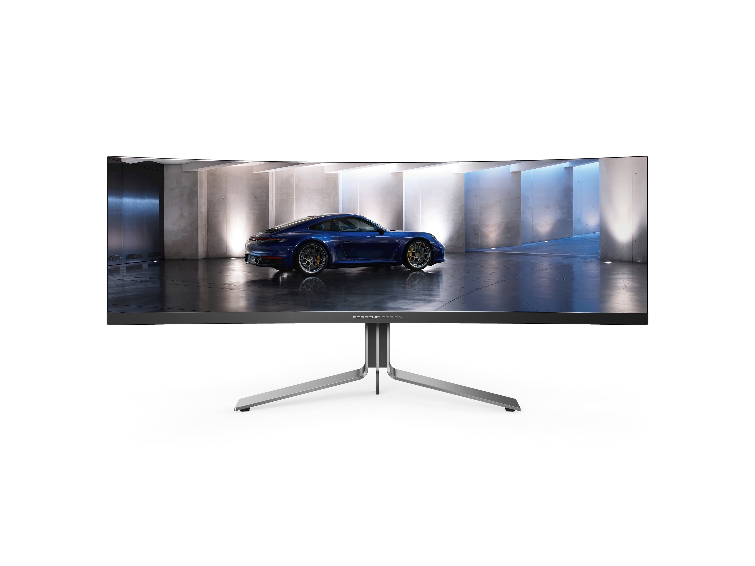 Monitor AOC Agon Pro PD49 Porsche Design, 49", 5120 x 1440, 240 Hz, i argjendtë