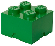 Kuti ruajtje e vogël LEGO,  e gjelbër e errët