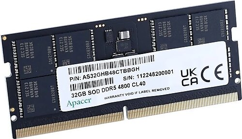 Memorie Apacer Ram, 32GB, DDR5, 4800MHz