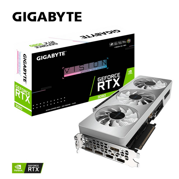Kartelë grafike Gigabyte GeForce RTX 3080 Vision OC, 10G GDDR6X