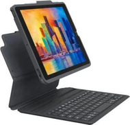 Tastierë me mbrojtëse Zagg Keyboard Pro Keys, për iPad 10.2", Bluetooth, gri