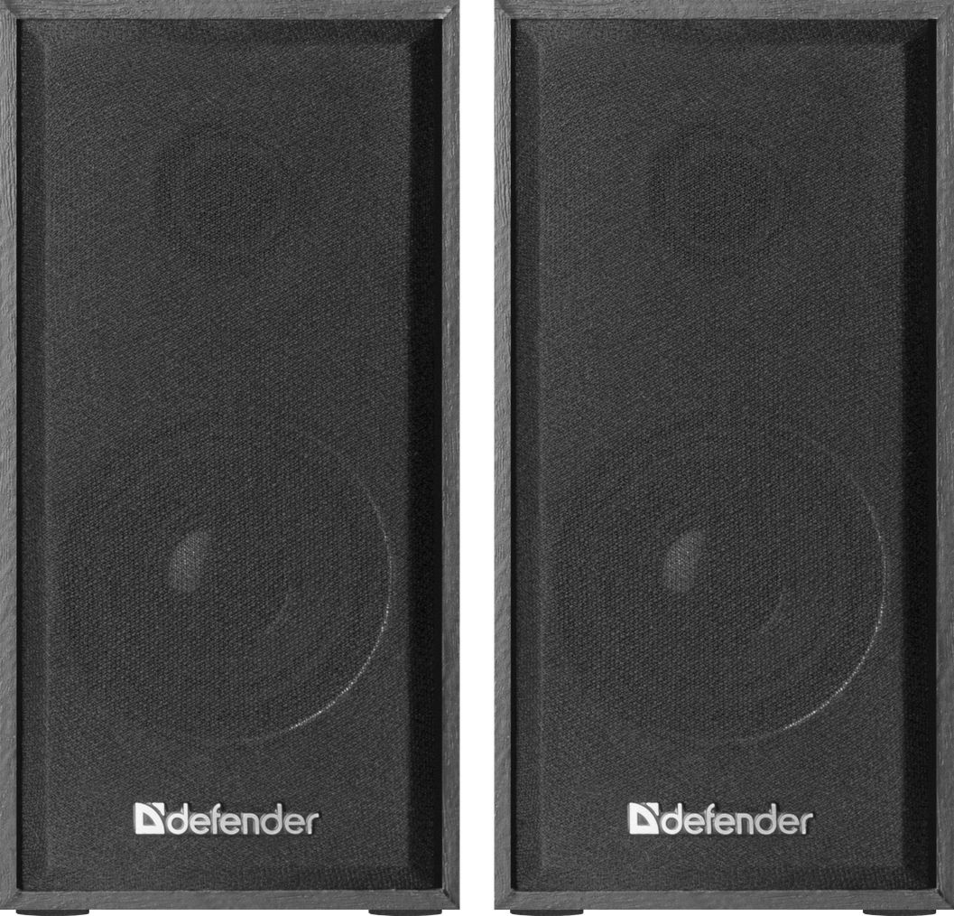 Звучници Defender SPK-240, 6 W, 2 парчиња, црни