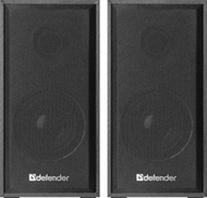 Звучници Defender SPK-240, 6 W, 2 парчиња, црни