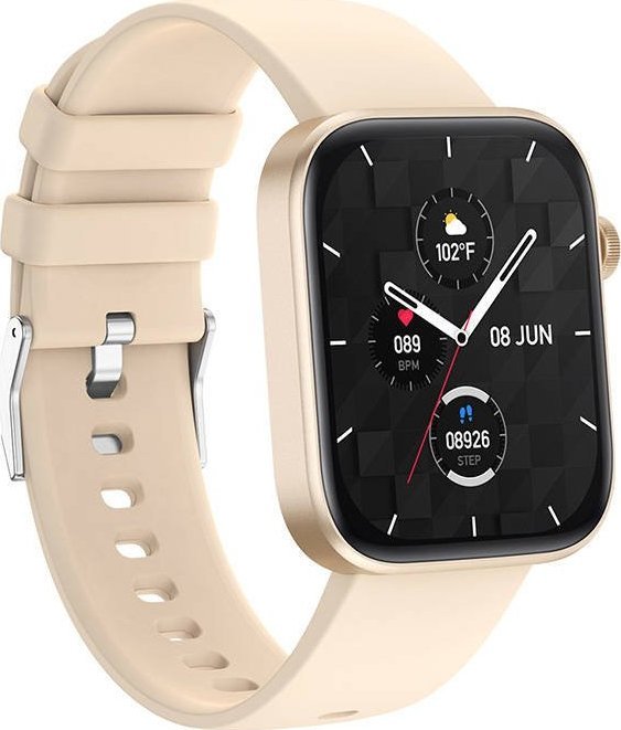Ora inteligjente Colmi P71, ekran 1.9" IPS HD, IP68, rozë gold