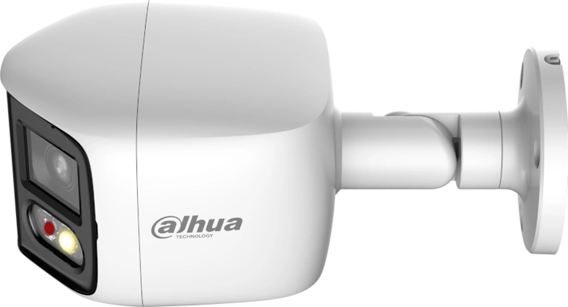 Kamerë IP Dahua TiOC Duo IPC PFW3849S, 4MP, 180°, e bardhë