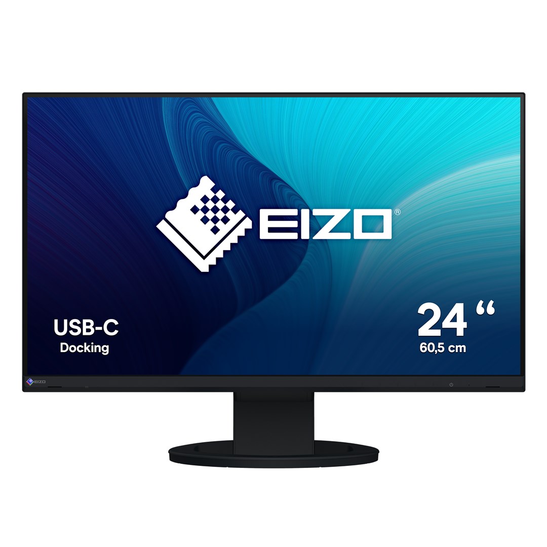 Monitor EIZO FlexScan EV2480-BK, 23.8", 1920 x 1080, Full HD, 60 Hz, i zi