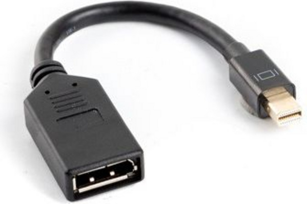 Конектор Lanberg DisplayPort AV црн, 10 см