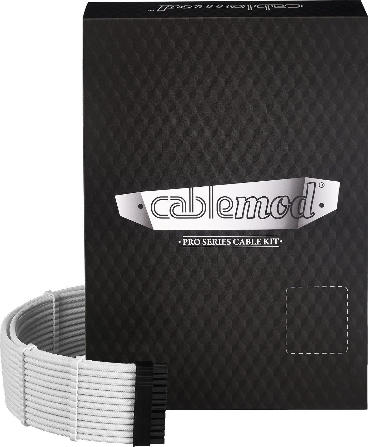 Set kabllosh PSU CableMod C Series Pro ModMesh 12VHPWR, 12V 2x6, e bardhë