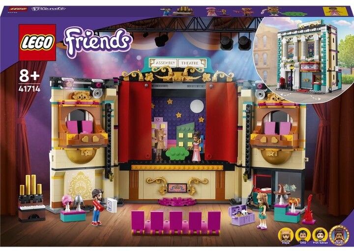 Set lodër LEGO® Friends 41714 Andrea and the theater school, 1154 pjesë