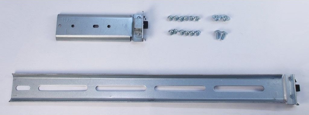 Shina rack Inter-Tech IPC 2U, 455 mm, çelik, argjendi