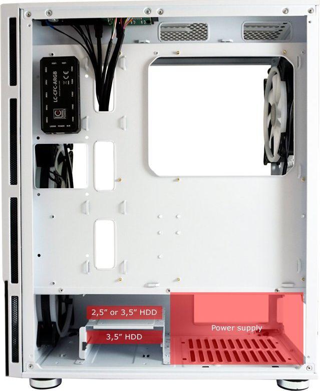 Kasë LC-Power Gaming 803W Lucid_X RGB, Midi Tower