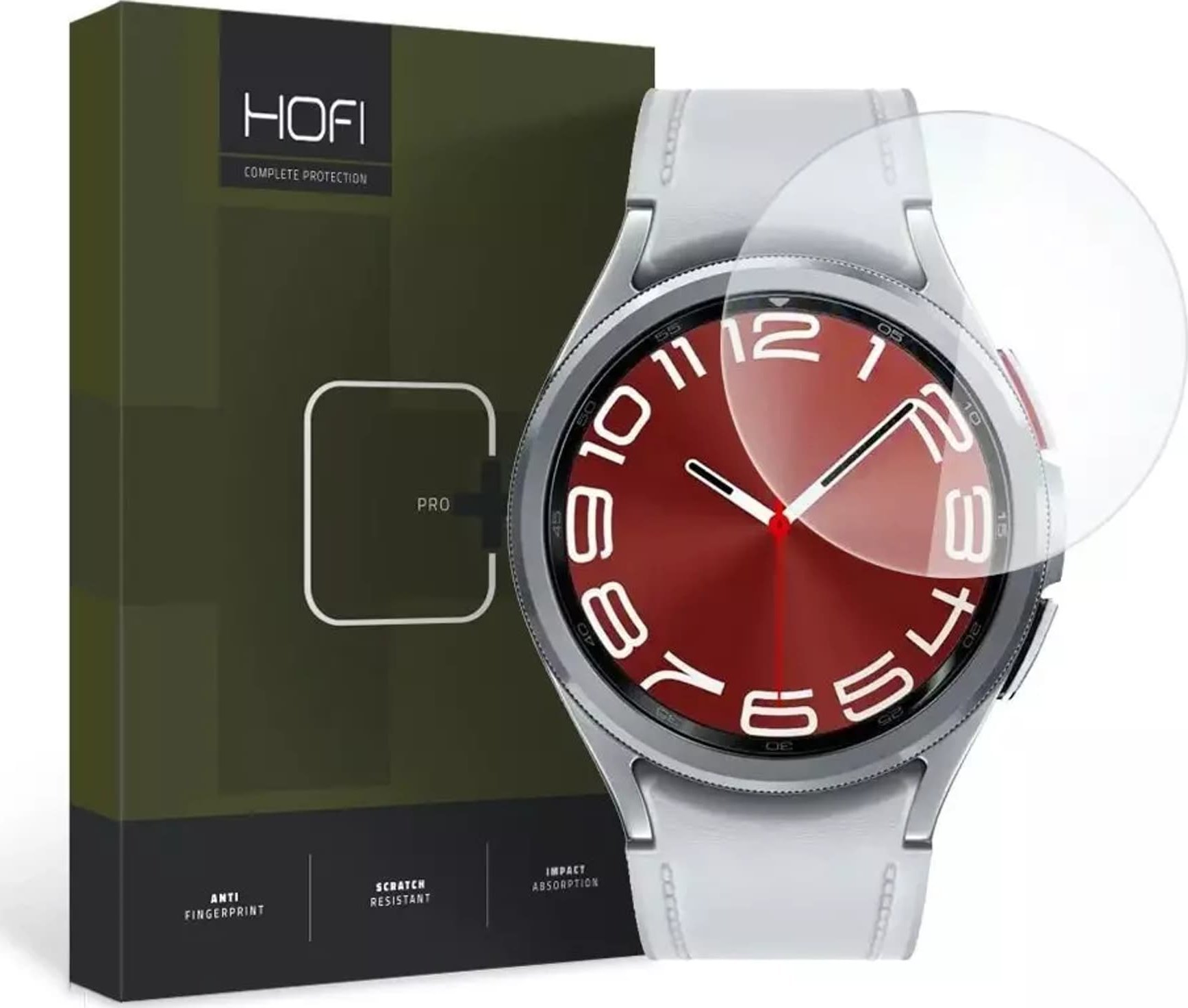 Xham mbrojtës Hofi Glass Pro+, Galaxy Watch 6 Classic 47mm, i tejdukshëm