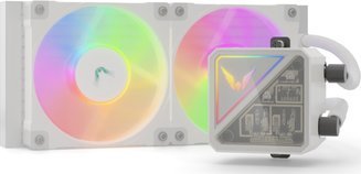 Ftohës procesori me ujë Valkyrie V240 Lite, 240 mm, all in one, i bardhë