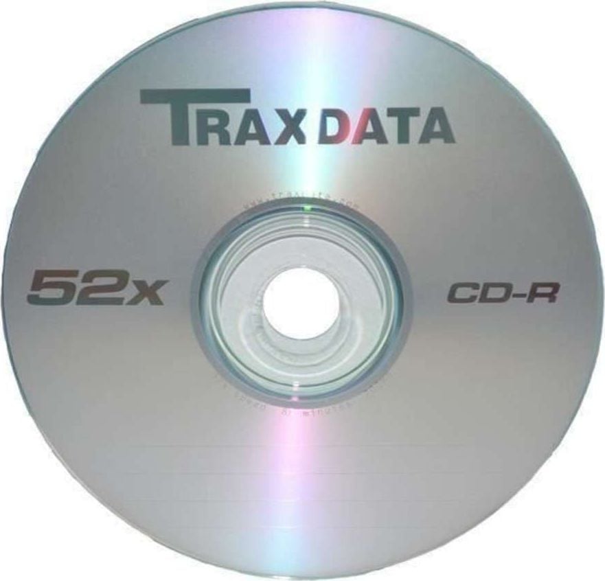 Disqe Traxdata CD R, 700MB, 52x, 50 copë