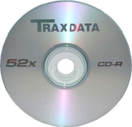 Disqe Traxdata CD R, 700MB, 52x, 50 copë