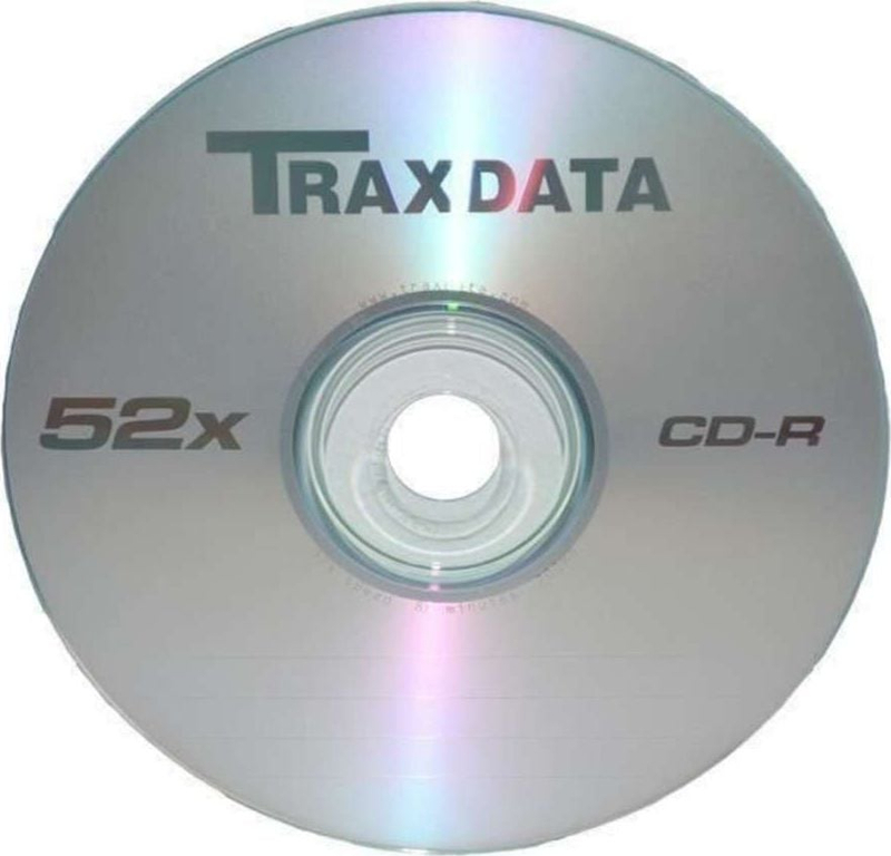 Disqe Traxdata CD R, 700MB, 52x, 50 copë
