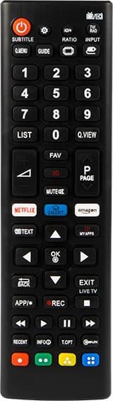 Telekomandë universale LG AKB75675311, për TV LG, e zezë