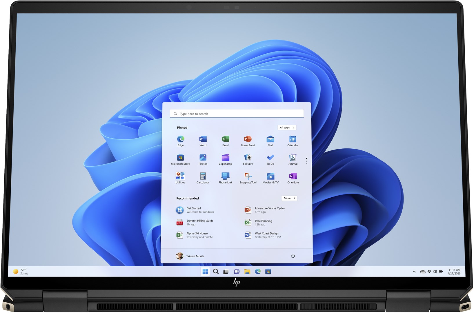Laptop HP Spectre x360, Ultra 7 155H, 16" 2.8K OLED Touch, 32GB RAM, 1TB SSD, RTX 4050