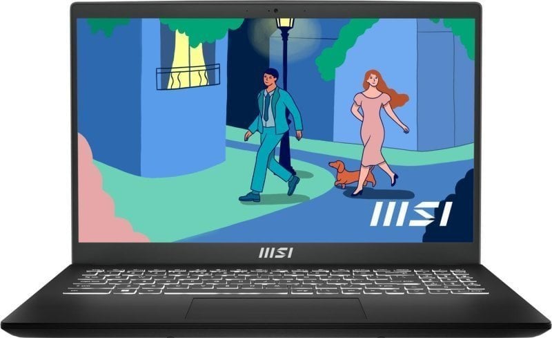 Laptop MSI Modern 15 B11M-060PL, 15.6", Intel Core i5 1155G7, 8 GB RAM, 512 GB SSD, i zi