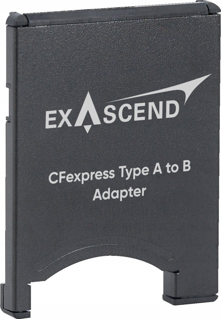 Adapter memorie Exascend CFexpress, Type A në Type B, 4.0/2.0, i zi