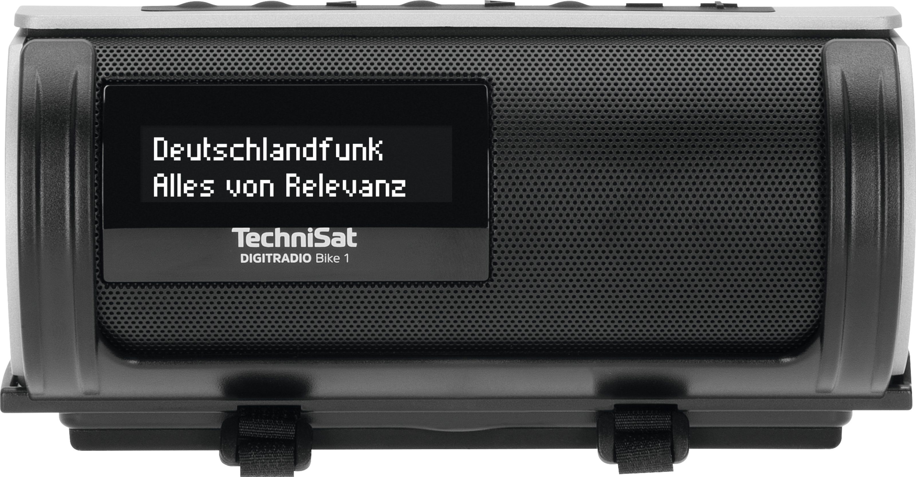 Radio portative TechniSat Digitradio Bike 1, DAB+, Bluetooth, e zezë
