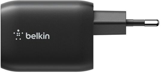Karikues muri Belkin ENA007KQBK, 2x USB C, karikim i shpejtë, i zi