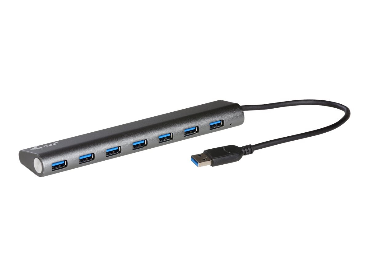 i-Tec USB 3.0 Metal Charging HUB - hub - 7 ports