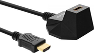 Kabllo HDMI InLine 17533S, High Speed, 3m, i zi