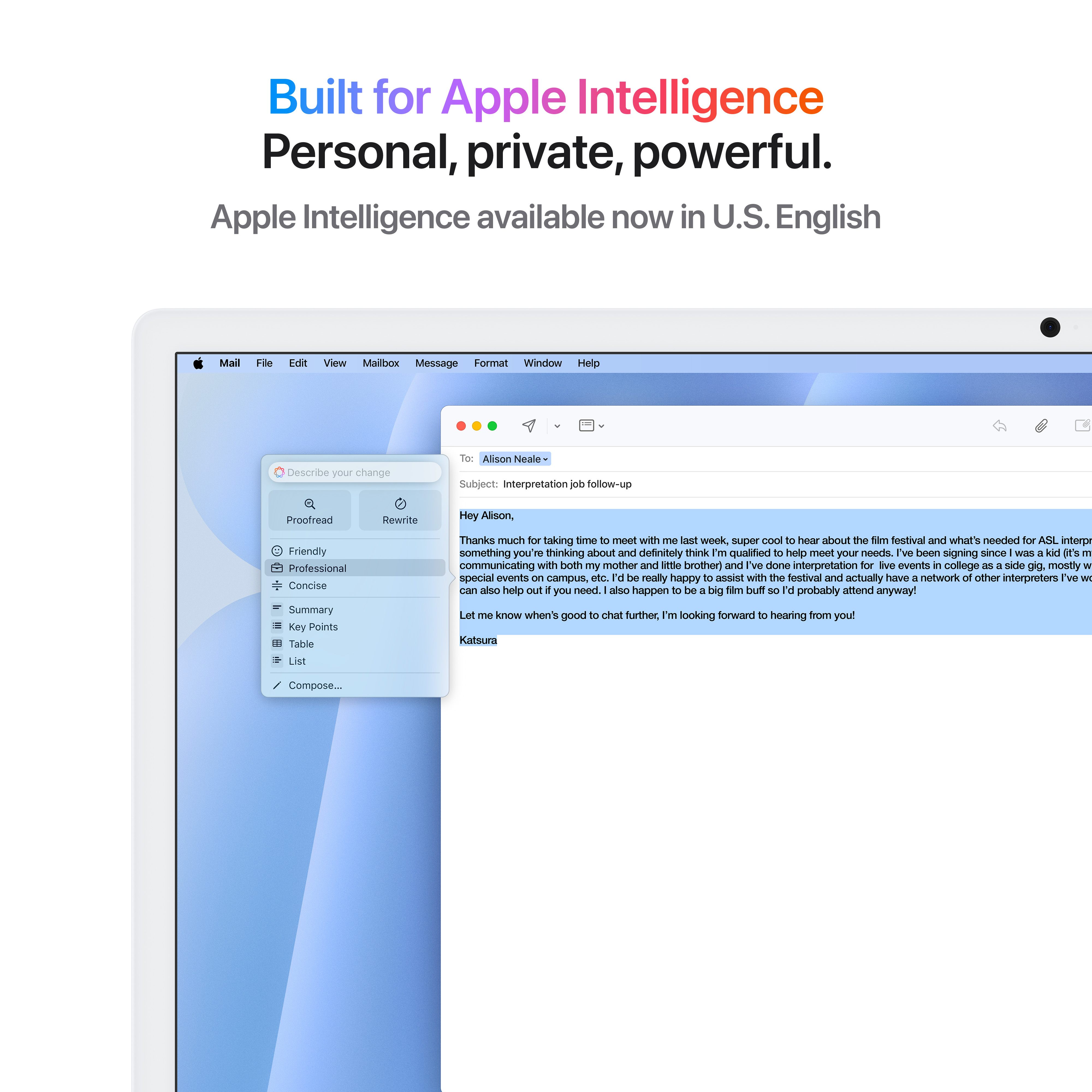 Apple iMac 24", M4 8‑core, 16GB, 256GB SSD, 8‑core GPU, Blue