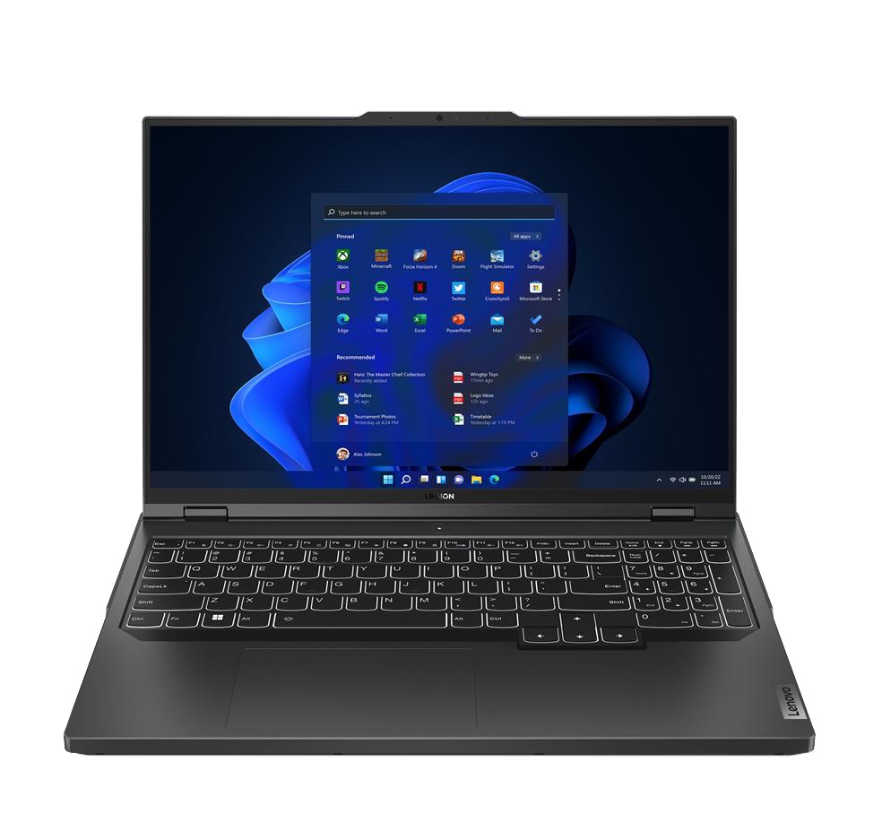 Laptop Lenovo Legion Pro 5, 16", AMD Ryzen 7 7745HX, 16 GB RAM, 512 GB SSD, NVIDIA GeForce RTX 4060, i hirtë