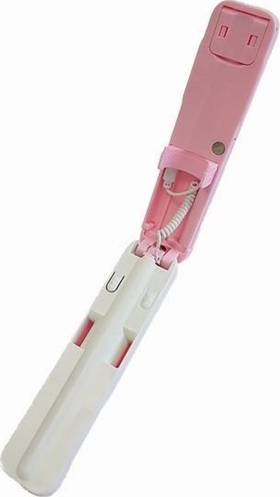 Selfie stick Usams M1 Mini US ZB052, 3.5 mm, 73 cm, rozë