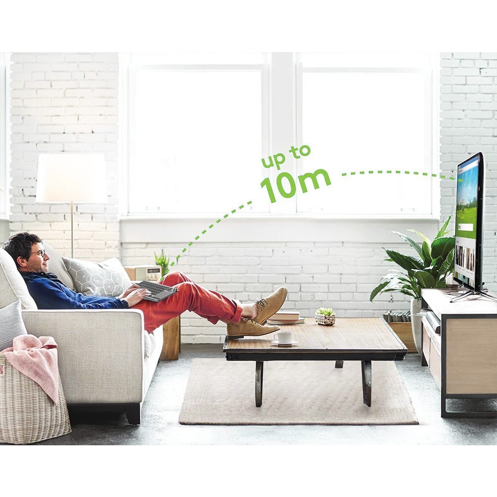 Tastierë universale Techly ICTB9801TB, RF Wireless + Bluetooth, RGB, e zezë