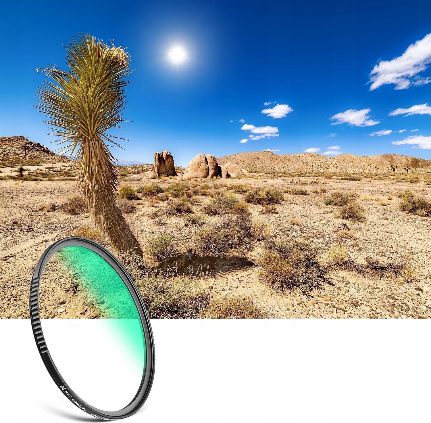 Filter UV K&amp;F Concept Nano X MRC, 58mm, ultra low reflection