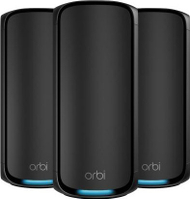 Sistem Wi-Fi Netgear Orbi 970 RBE973SB, Mesh, Wi-Fi 7, i bardhë
