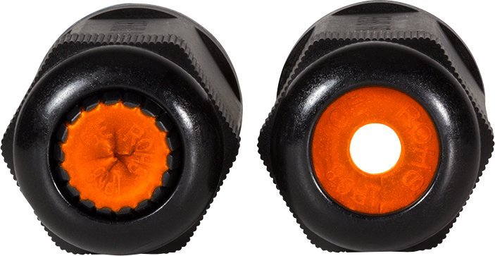 Мрежен конектор LogiLink NP0081, 2x RJ45, IP67, црн