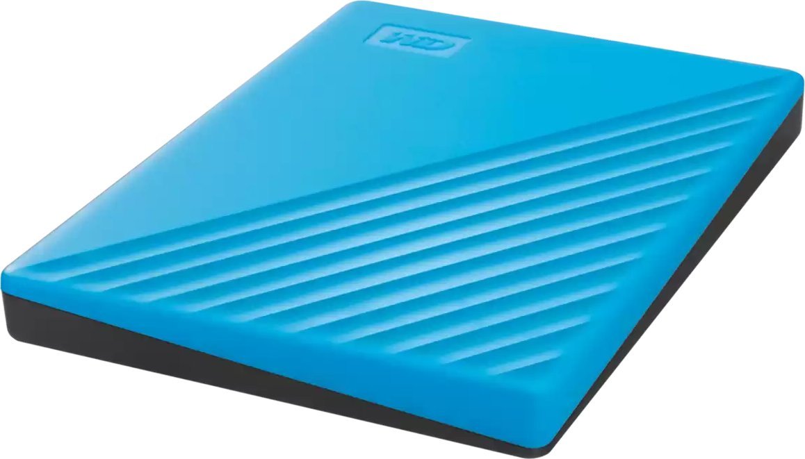 Надворешен тврд диск Western Digital My Passport, 6TB, USB, сина