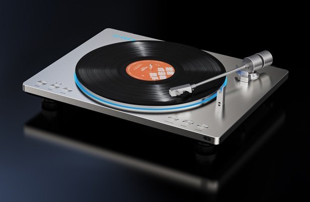 Gramafon FiiO TT13 BT, Bluetooth aptX HD, automatik, argjendtë