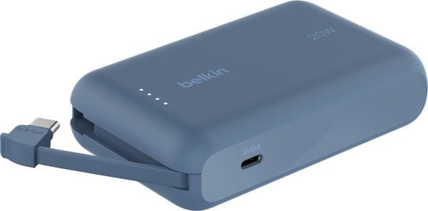 Power bank Belkin BPB021HQBL, 10000mAh, 20W USB-C, blu