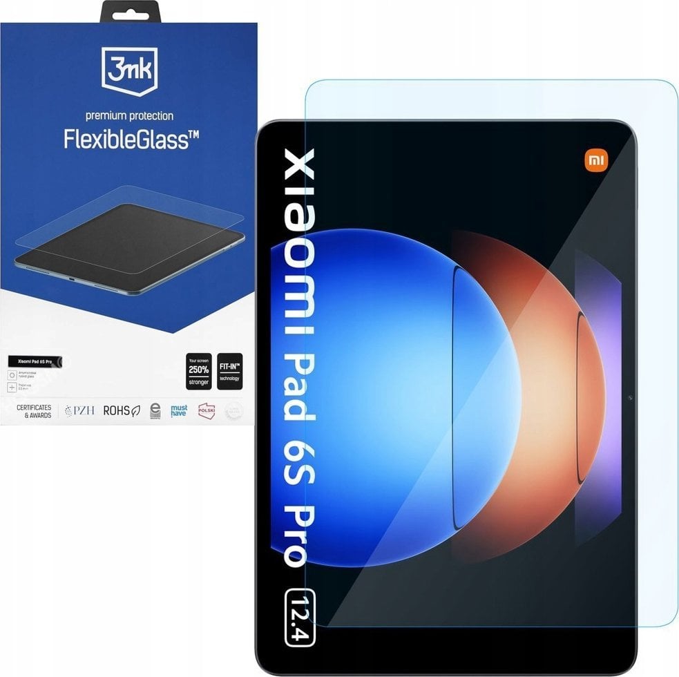 Fletë mbrojtëse tableti 3MK FlexibleGlass, për Xiaomi Pad 6S Pro 13", transparente