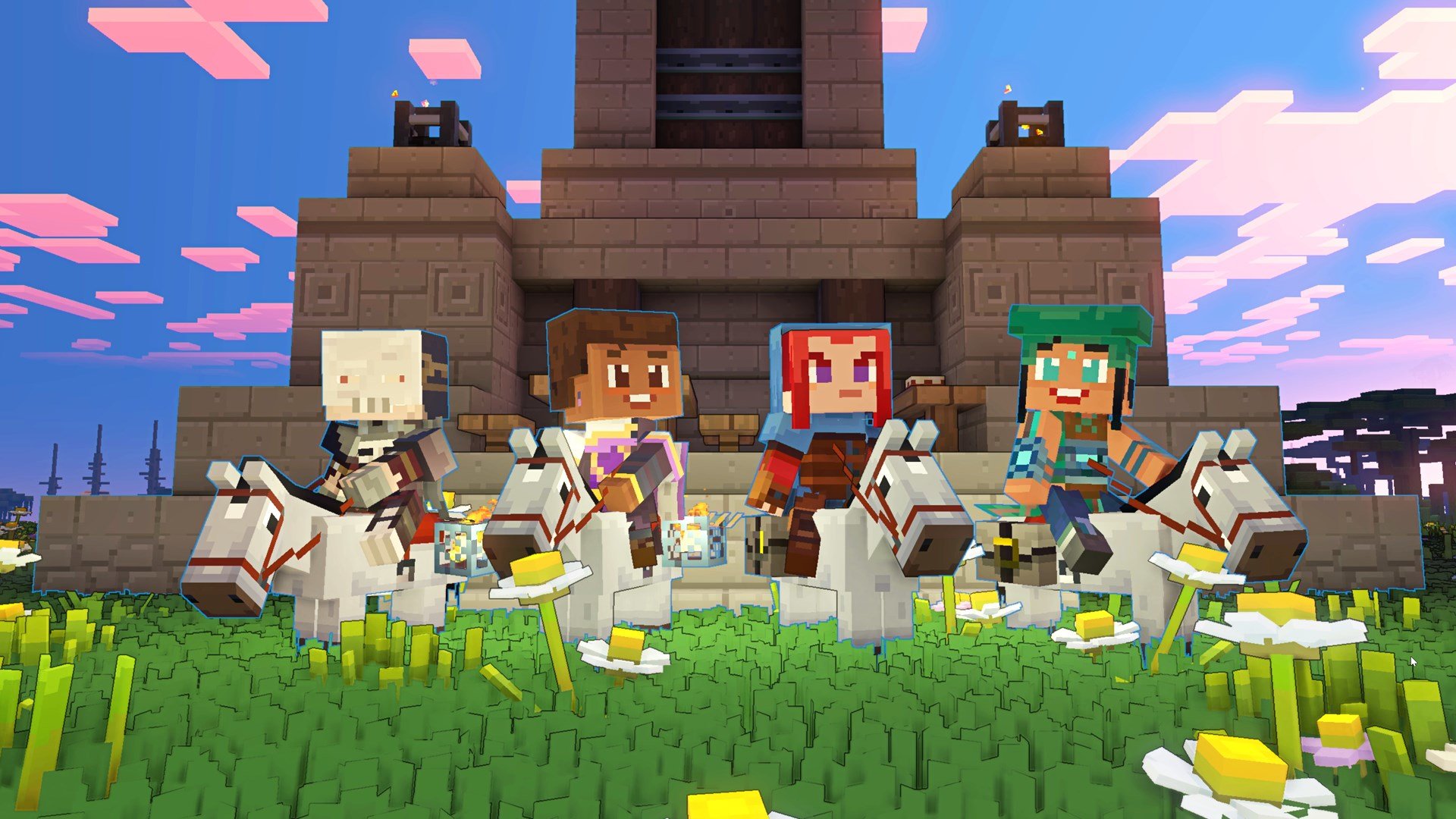 Lojë Xbox Minecraft Legends Deluxe Edition, aksion strategji